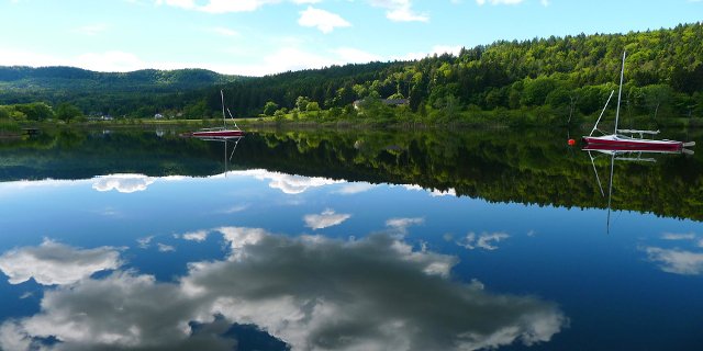 Korutany, jezero, Rakousko, cestování, dovolená