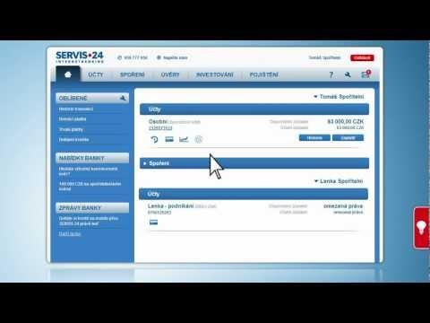 Jak zadat trvalou platbu - SERVIS24 Internetbanking - video