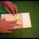 Domácí vyroba obalů na CD z A 4 - video